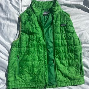 Patagonia Nano Puff vest in rare, discontinued color! Men’s large.